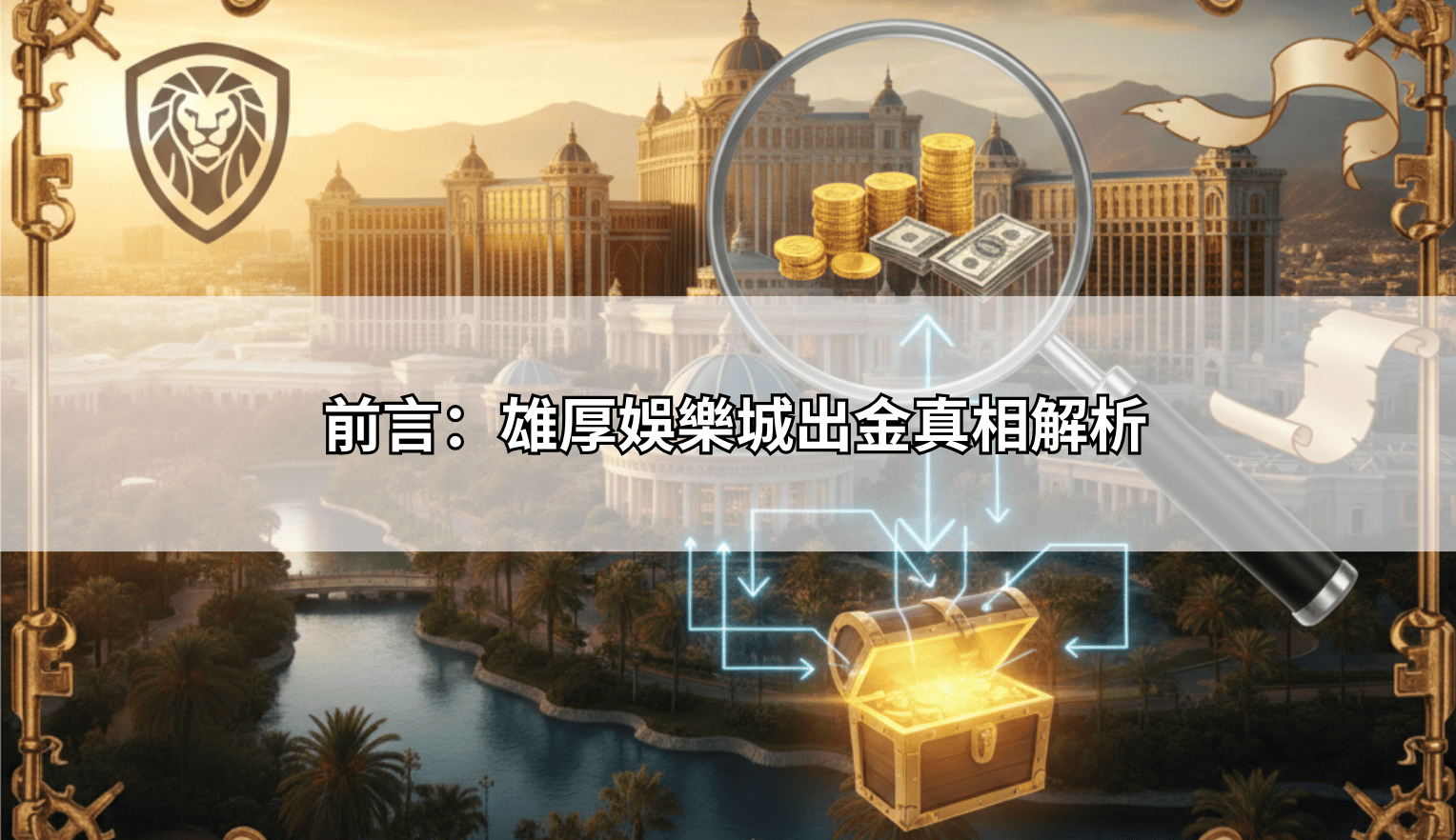 前言:雄厚娛樂城出金真相解析