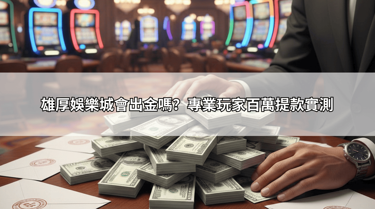 雄厚娛樂城會出金嗎?專業玩家百萬提款實測